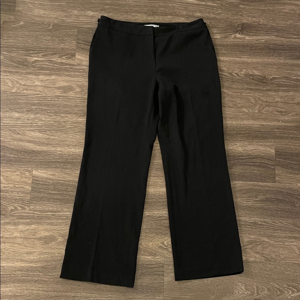 Liz Claiborne Black Wide Leg Pants